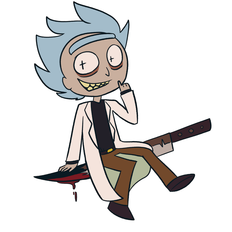 Rick and Morty - Evil Rick by StarriiChan on DeviantArt