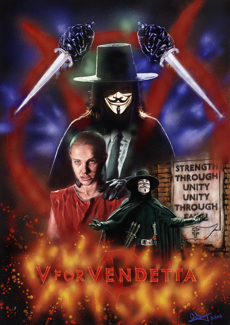 V For Vendetta by aaronwty on DeviantArt