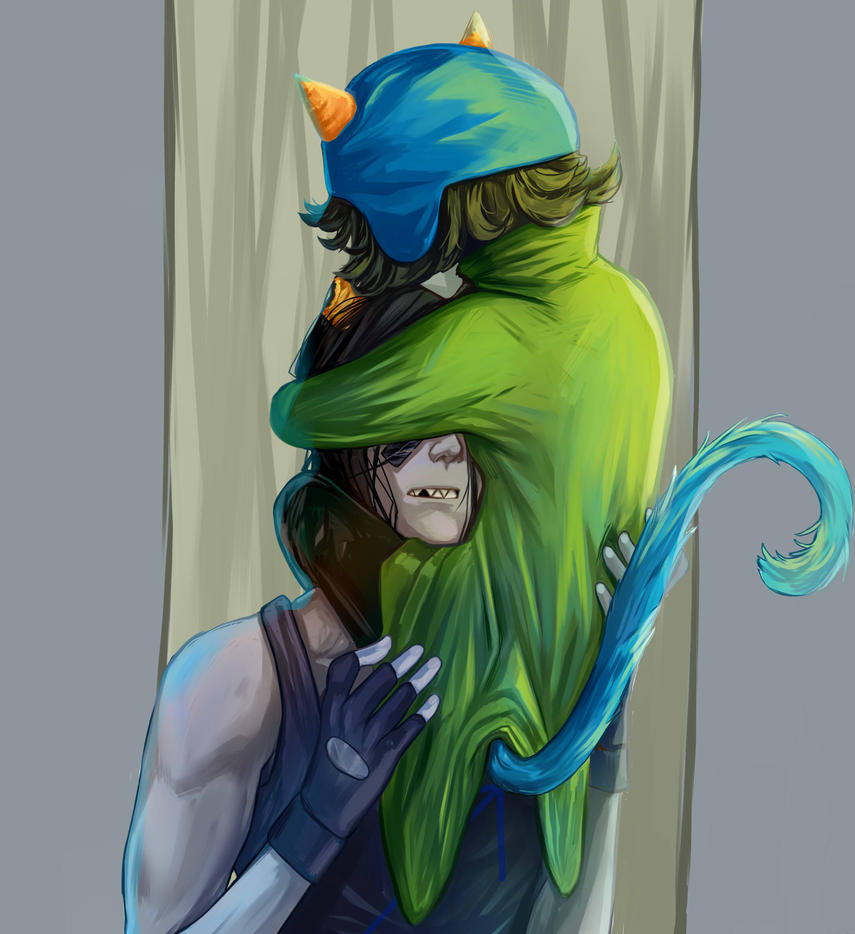equius and nepeta by HaggyLagman on DeviantArt