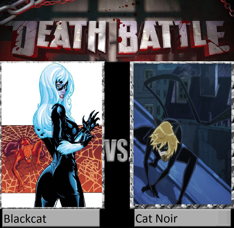 Blackcat vs Cat Noir by KeybladeMagicDan on DeviantArt