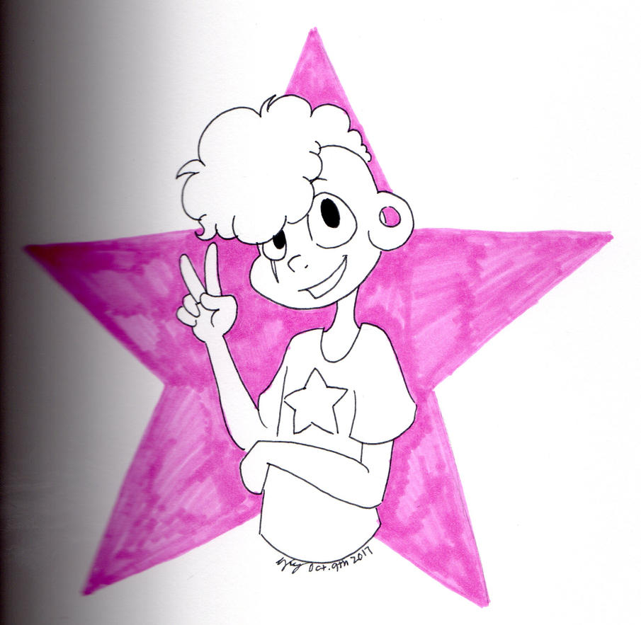 Steven Universe  Featuring Lars Barriga. Lars is my absolute favorite character...ever since he was first shown on the show, I just love love love him to freakin' pieces. He is my son......