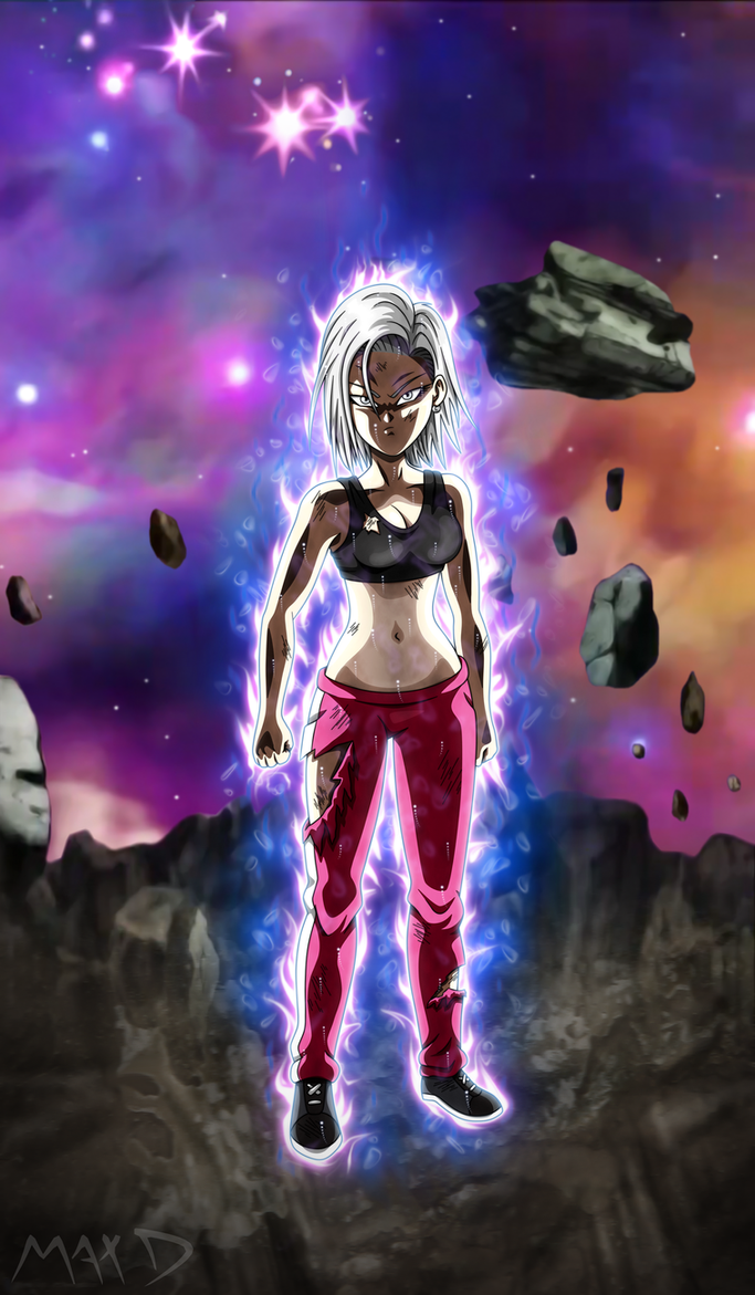 Android 18 Ultra Instinct Completed by Madmaxepic on DeviantArt