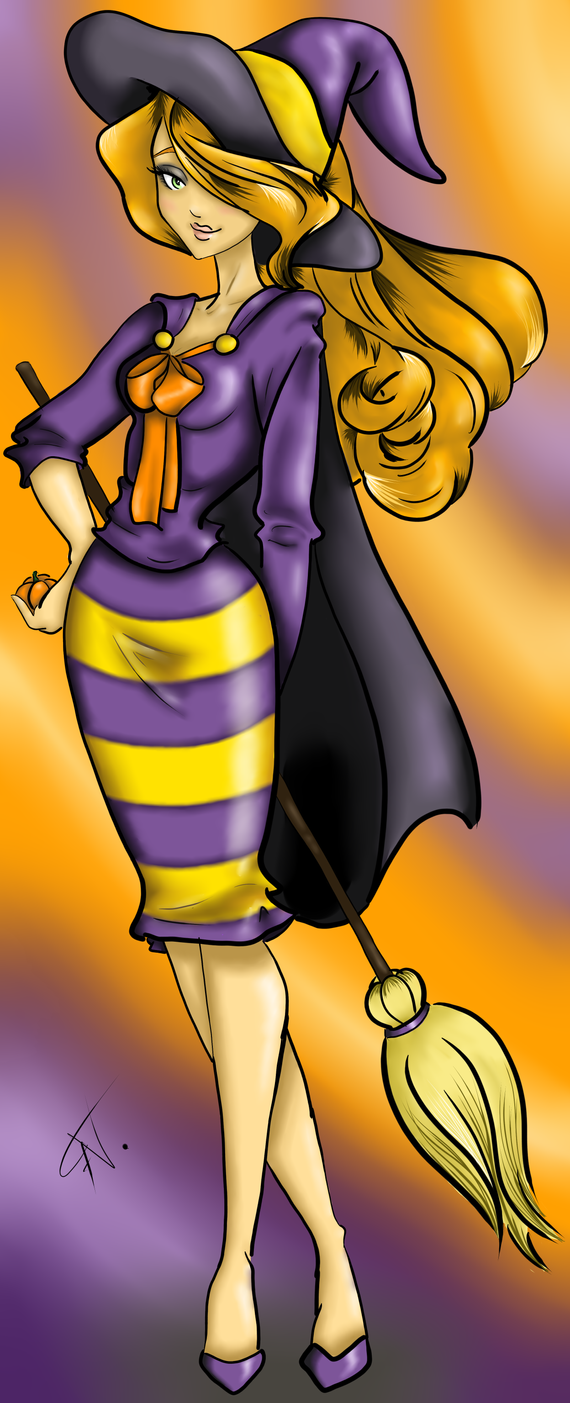 halloween witch by jurithedreamer on DeviantArt | Witch 