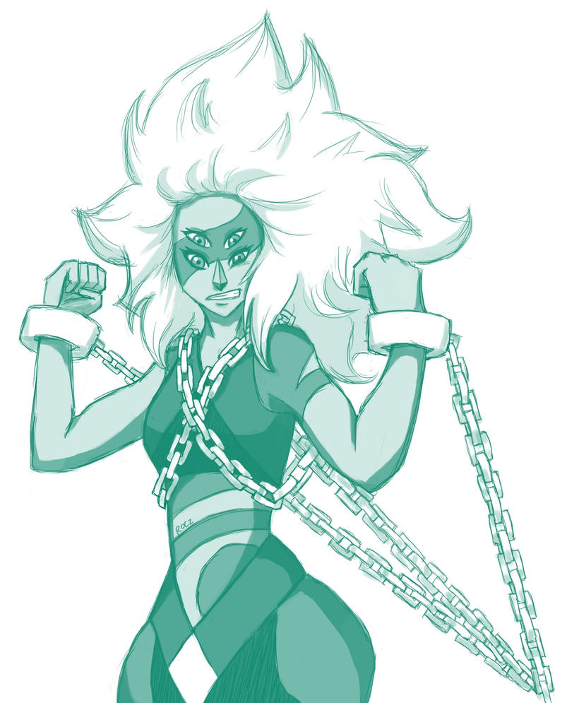 Hi everyone! This week's Waist-Up is Malachite from Steven Universe! This will conclude my Steven Universe collection!  Next week will be a new theme, so get ready! Malachite (c) Rebecca Sugar