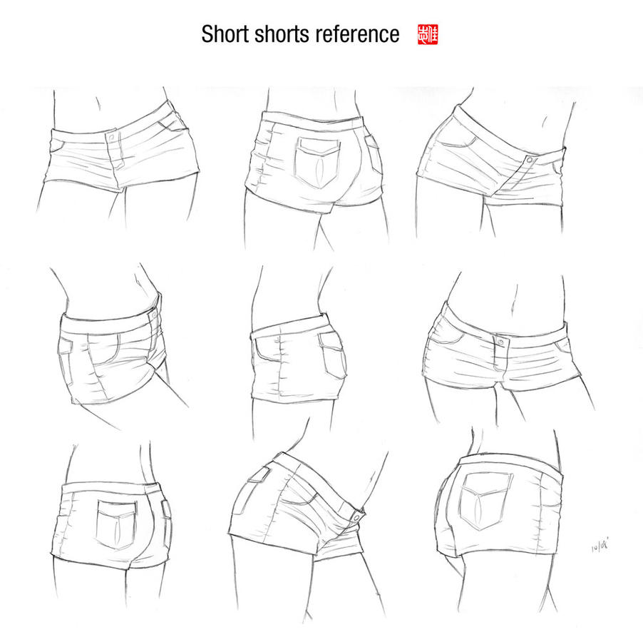 Short shorts reference by randychen on DeviantArt
