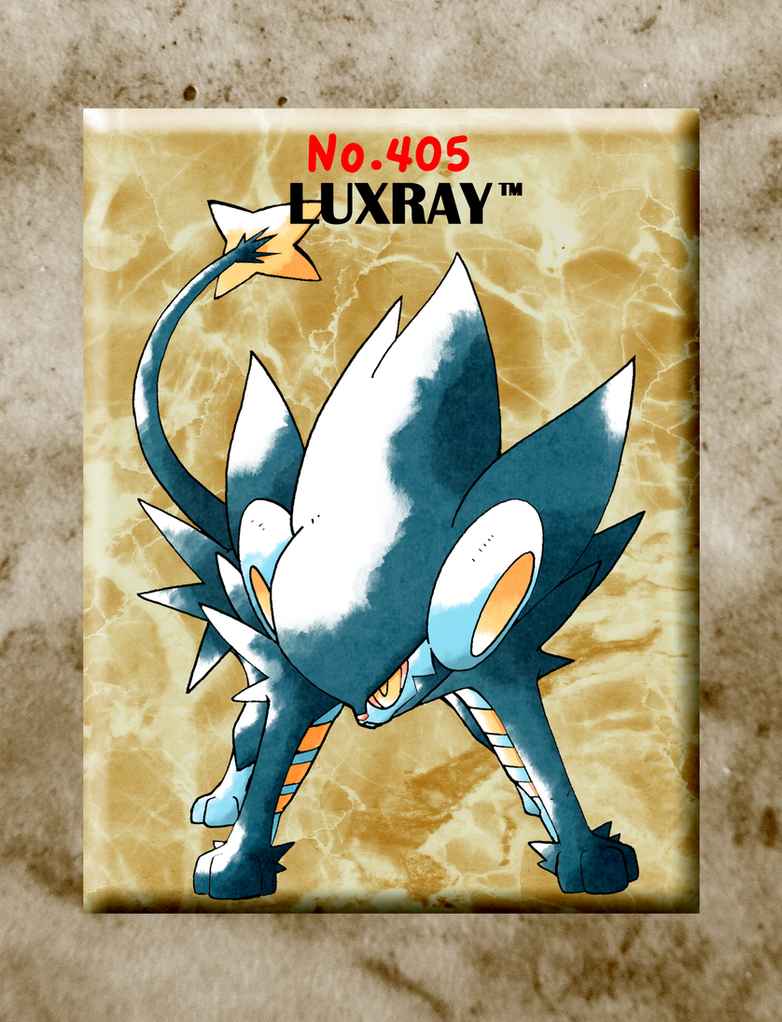 Luxray (Old Sugimori Style) by CadmiumRED on DeviantArt