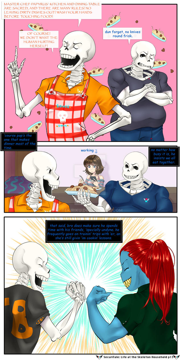 SecuriTale: Life at the Skeleton Household 13 by 