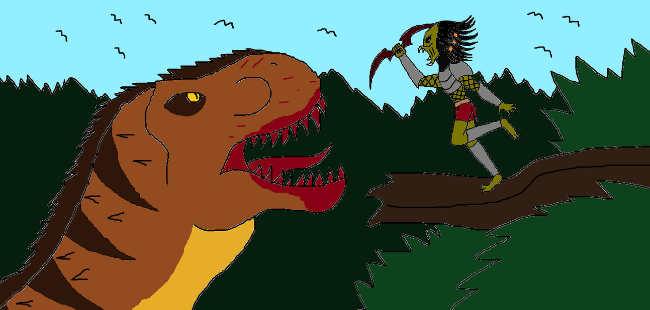 Allosaurus vs Stegosaurus by Syfyman2XXX on DeviantArt