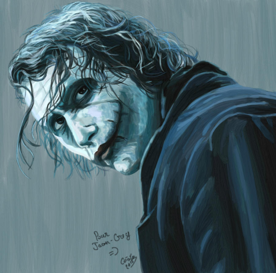 Why so blue? - The Joker by Wondercookies on DeviantArt