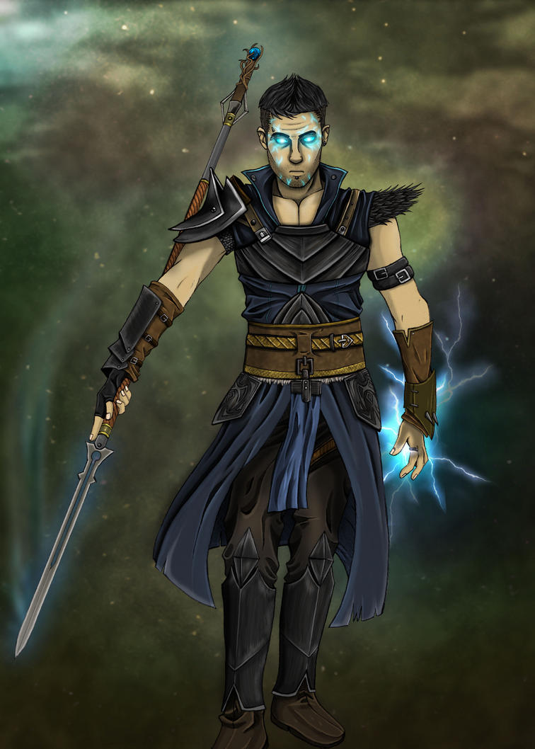Dragon Age Warrior Mage by ptilou76 on DeviantArt