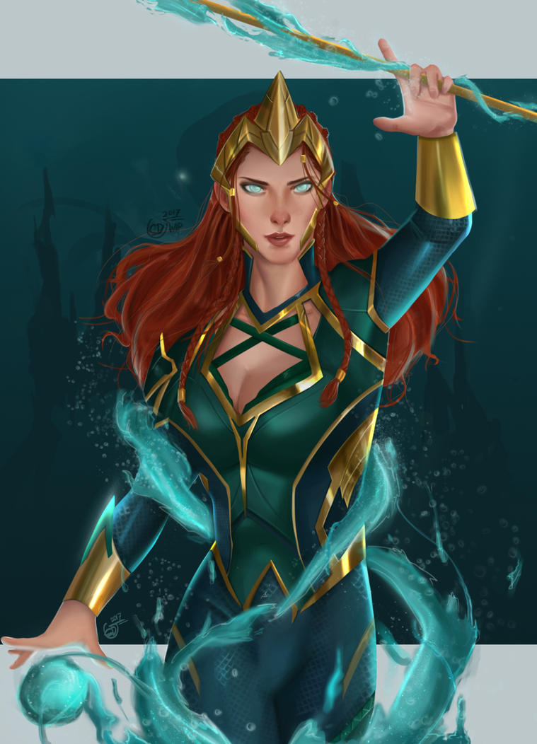 Mera-The Queen Of Atlantis by SaifuddinDayana on DeviantArt