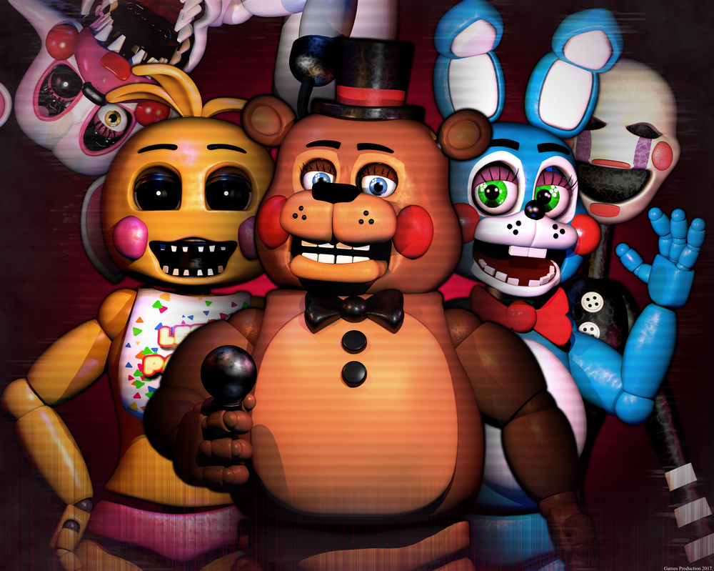 Fnaf 2 The Toys By Gamesproduction On Deviantart