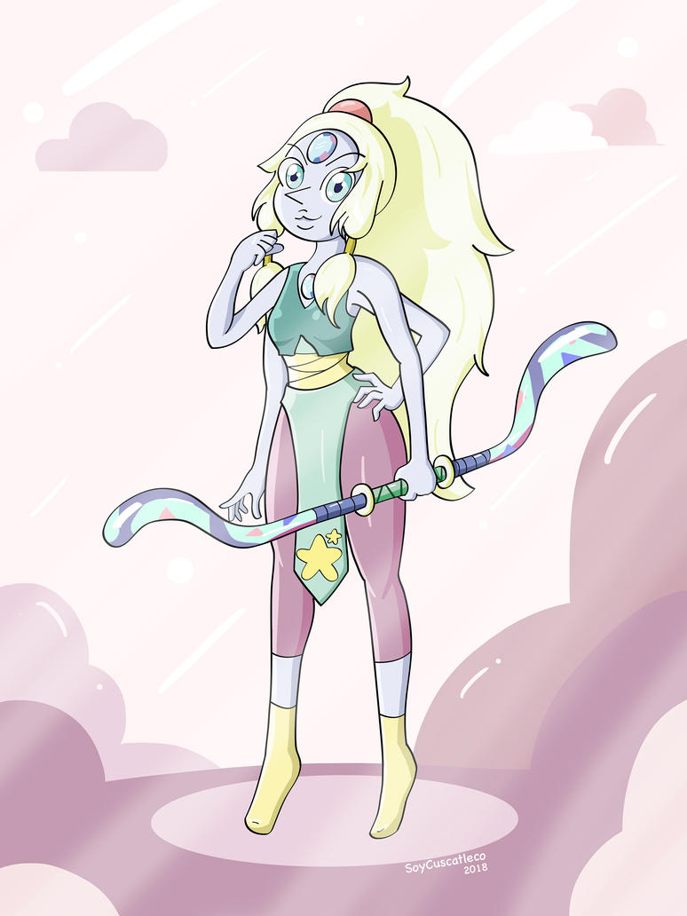 The first fusion we ever saw in Steven Universe, excluding Garnet because we didn't know it at that time. I love her new form. (NOTE: Sorry for being missing for so long, I really forget a lot of t...