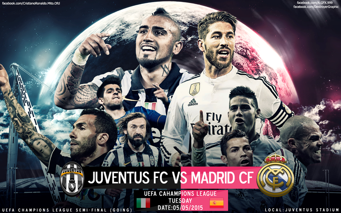 Juventus Vs Real Madrid UEFA Champions League Semi By