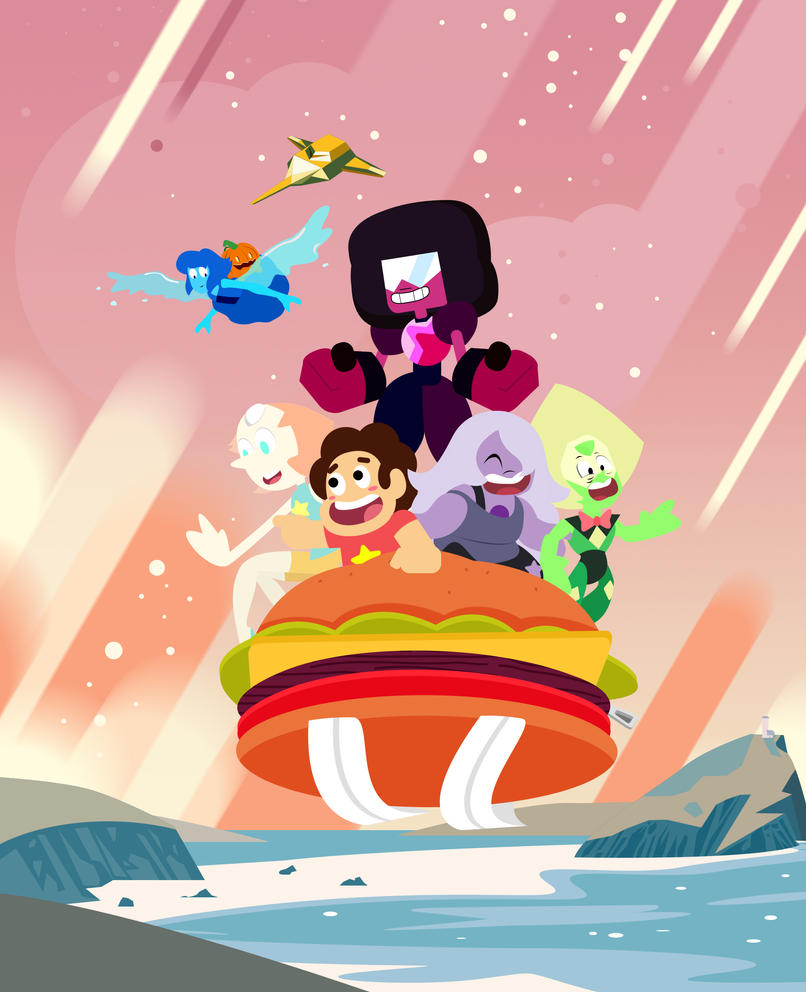 Posting ver 1 of my first Steven Universe fanwork. Had fun doing this despite a thumb related injury but all is good. There is nothing I want to do more than making fanarts of the toons I love.
