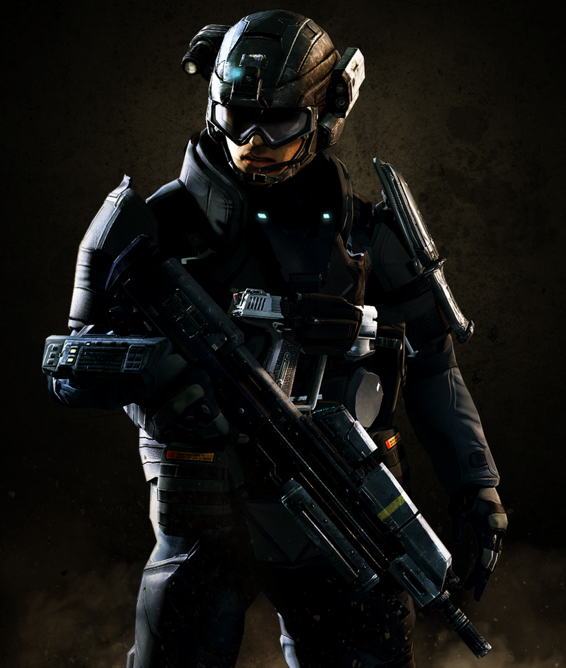 UNSC Army Soldier 6 by LordHayabusa357 on DeviantArt