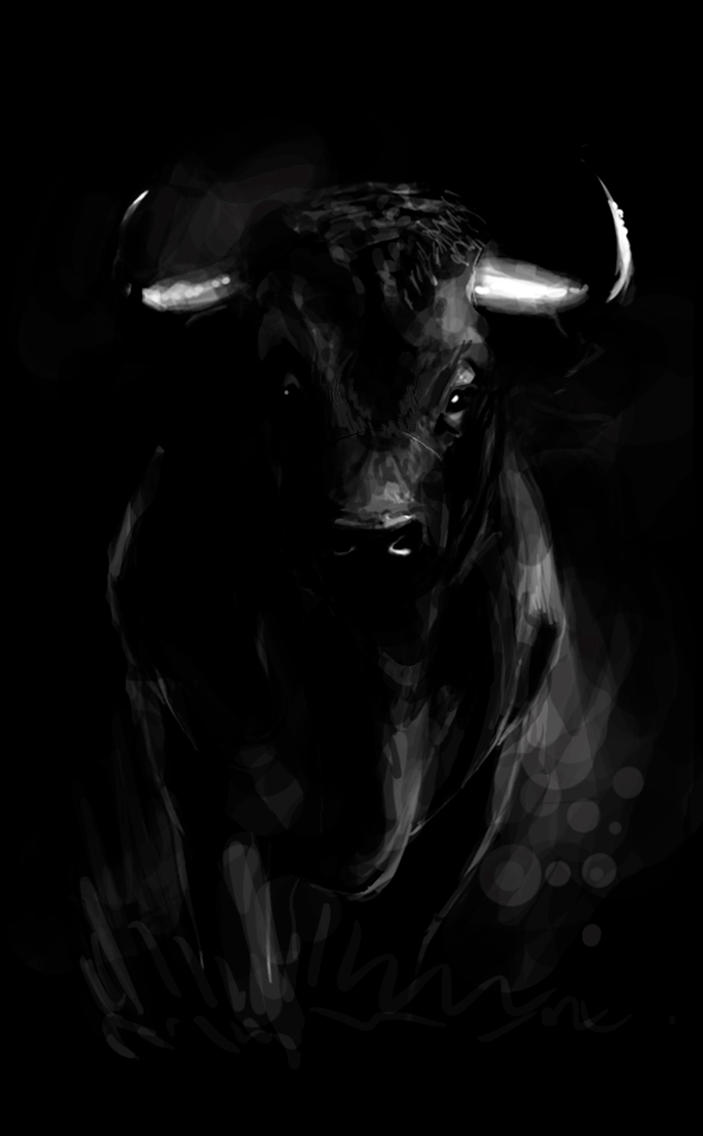 Black bull by SantosArt on DeviantArt