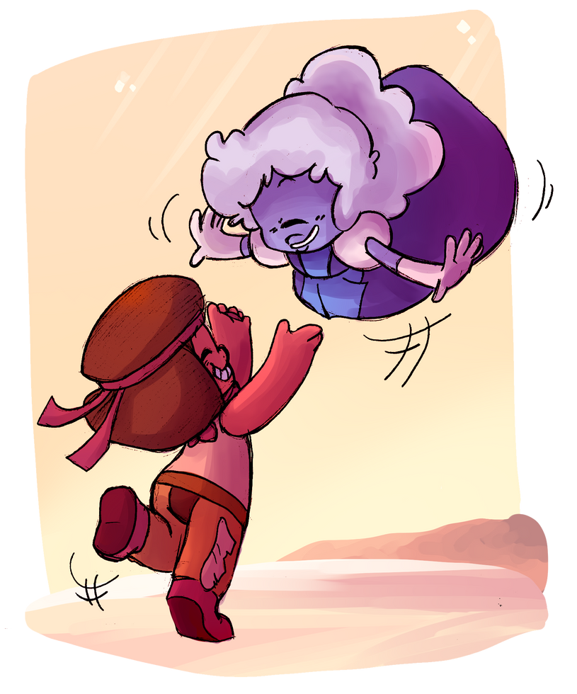 I promised that I would draw a fanart for the proposal too and here it is >u< Hnnnggg arn't those two just the cutest ;u; I love this Steven Bomb ;u; Steven Universe(c)Rebecca Sugar/Cartoon N...