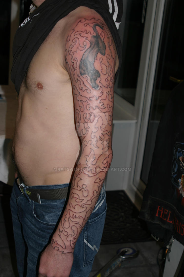 Mates arm tattoo W.I.P by Ratsathome on DeviantArt
