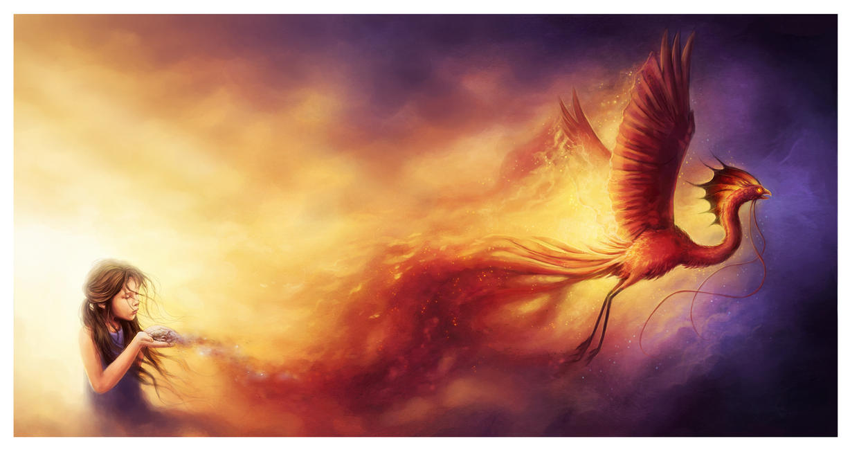 Risultati immagini per phoenix ashes painting