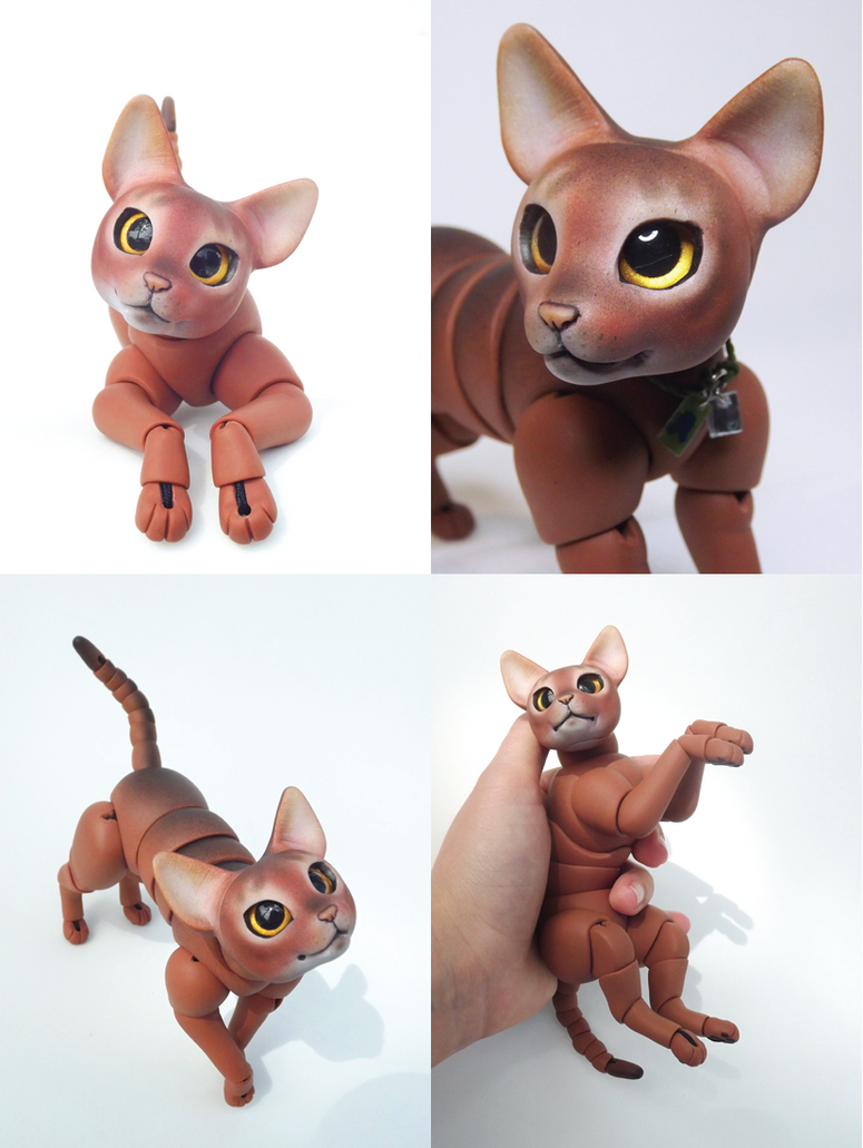 Jacob, Abyssinian Cat Ball Jointed Doll! 1 by vonBorowsky on DeviantArt