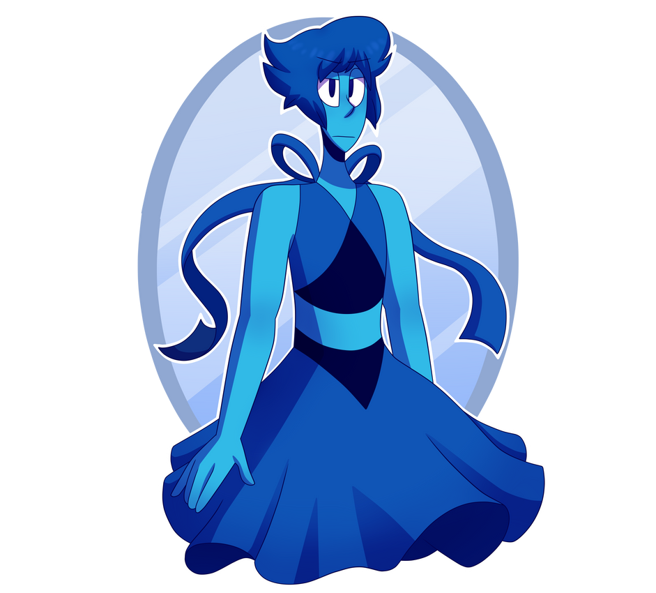 lapis isn't really my favorite, but I do like her. her design is very beautiful and fun to draw  Steven Universe (c) Rebecca Sugar