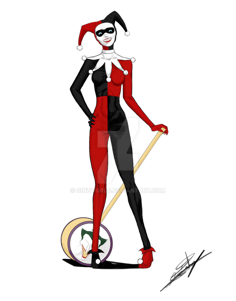Harley Quinn by Ginzworld on DeviantArt