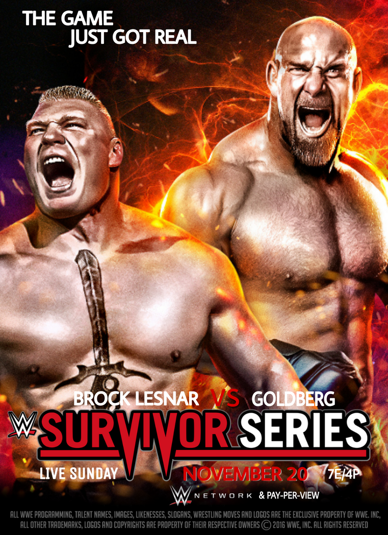 Resultado de imagen para wwe survivor series 2016 official poster