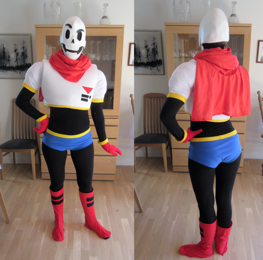Undertale: Papyrus cosplay by GingerwithHat on DeviantArt