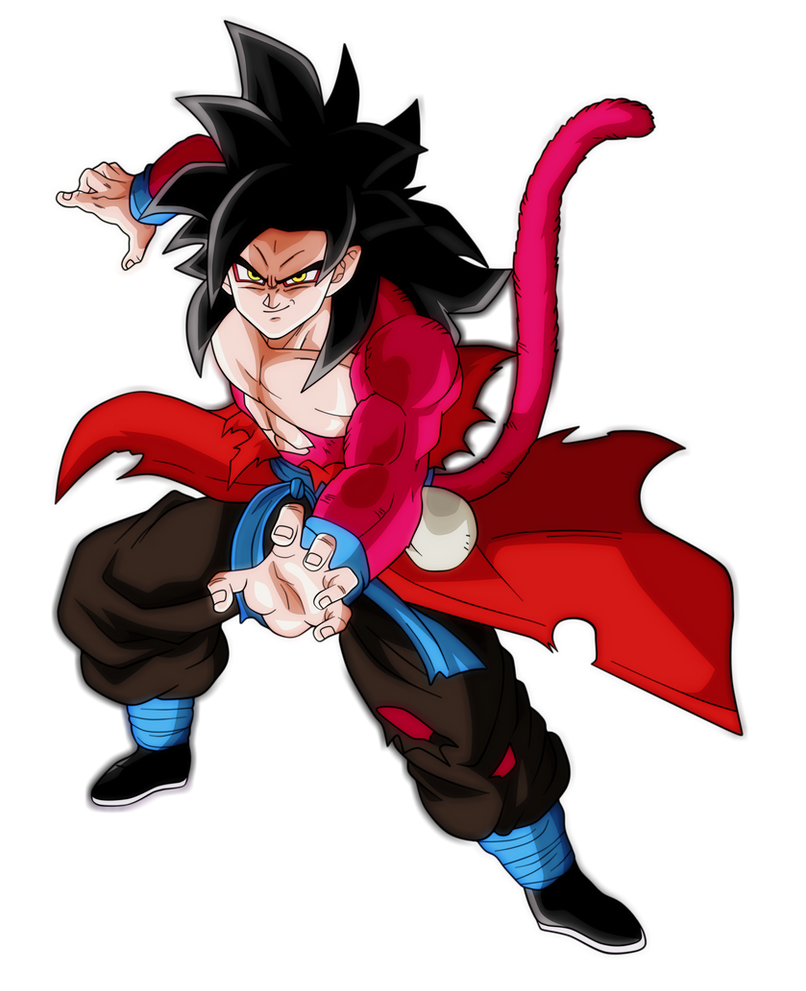 Goku Xeno Ssj4 by andrewdragonball on DeviantArt