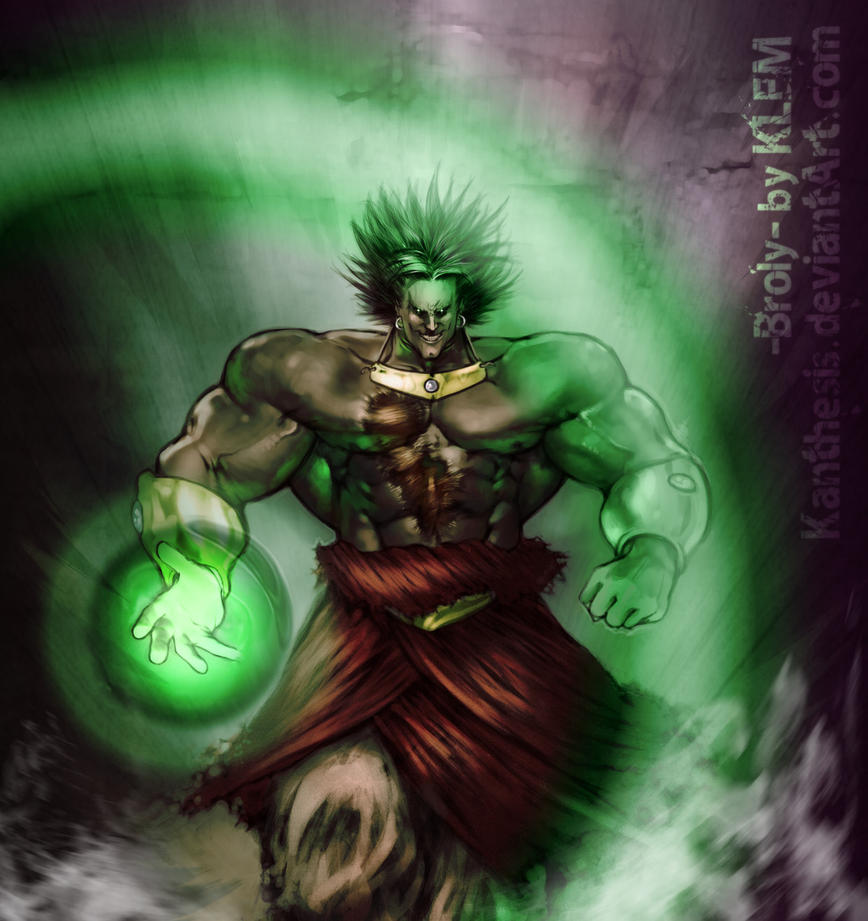 Dragon Ball - Legendary Broly by Kanthesis on DeviantArt
