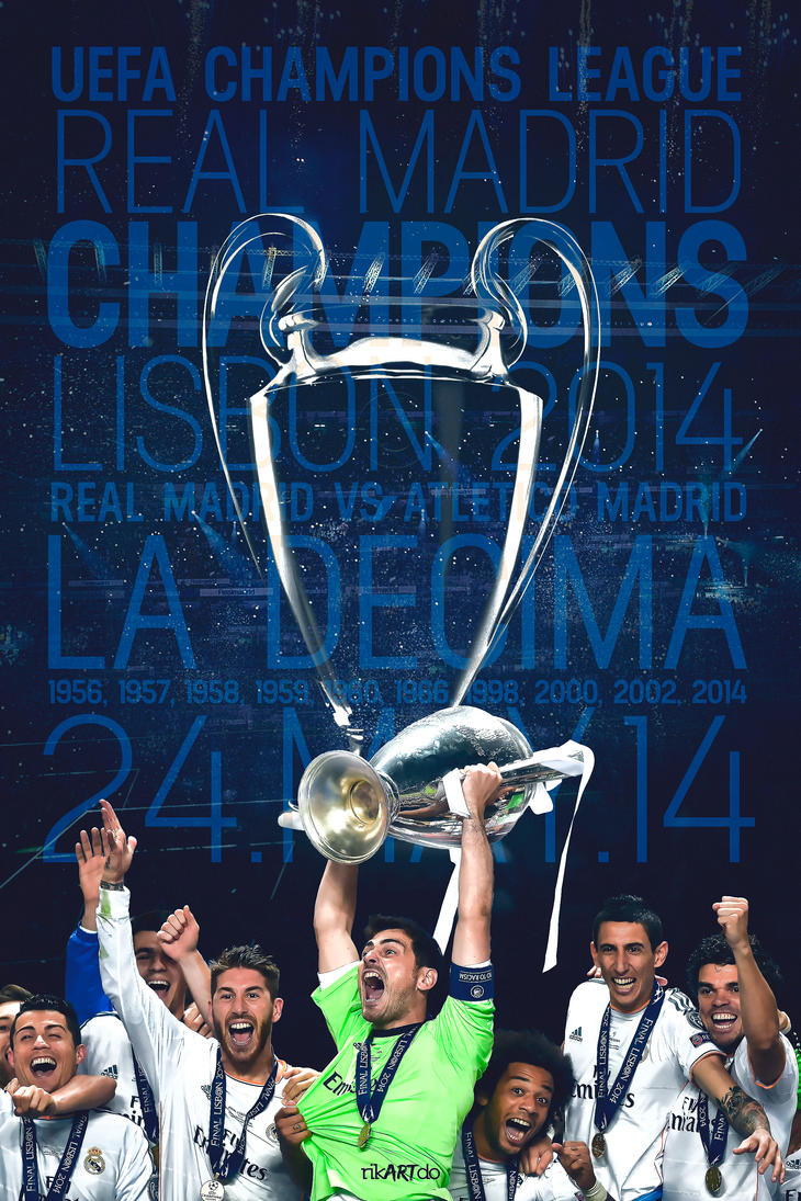 Real Madrid Champions 2014 By Riikardo On DeviantArt