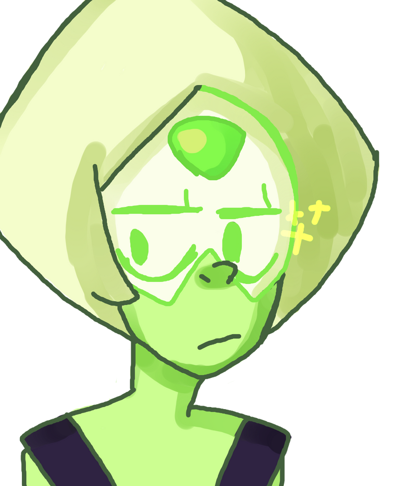 I was going to draw Amethyst but I figured in spirit of the new episode I would draw Peridot, Also I love her. She is amazing and nothing you say can make me think otherwiseShe’s a cutie and ...