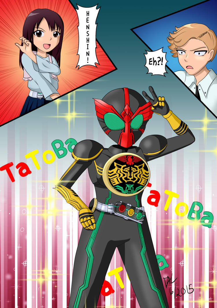 Hina's Henshin into Kamen Rider OOO by dalliechan on DeviantArt
