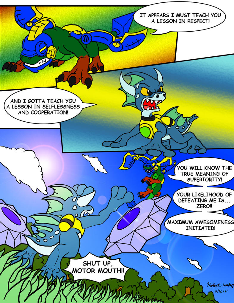 Skylanders Comic Pg 54 by oogaboogaz on DeviantArt