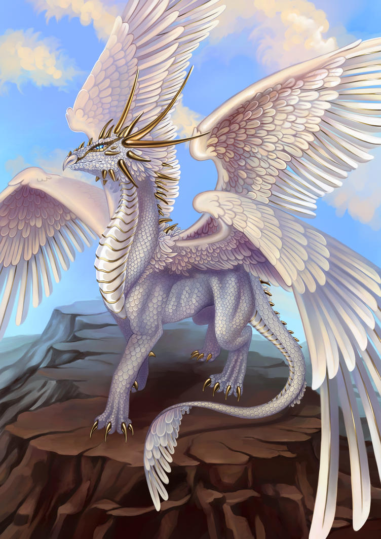 White Dragon by Saarl on DeviantArt
