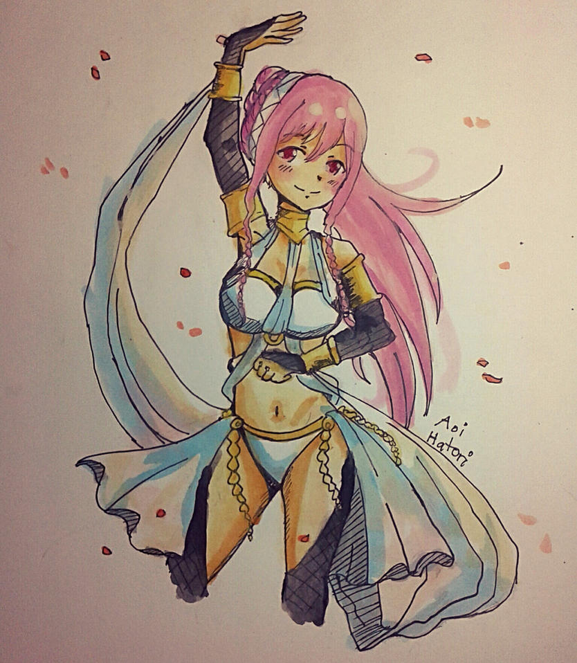 Olivia from fire emblem(colored)