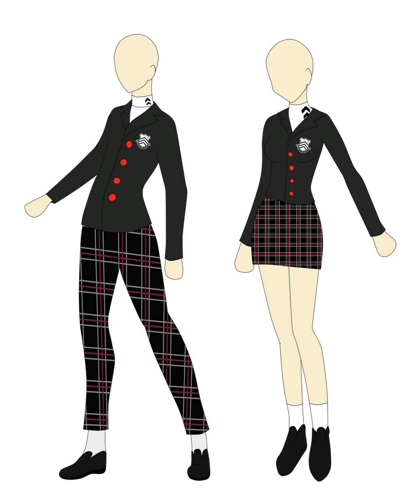 Shujin Academy Uniform by chewychumchum on DeviantArt