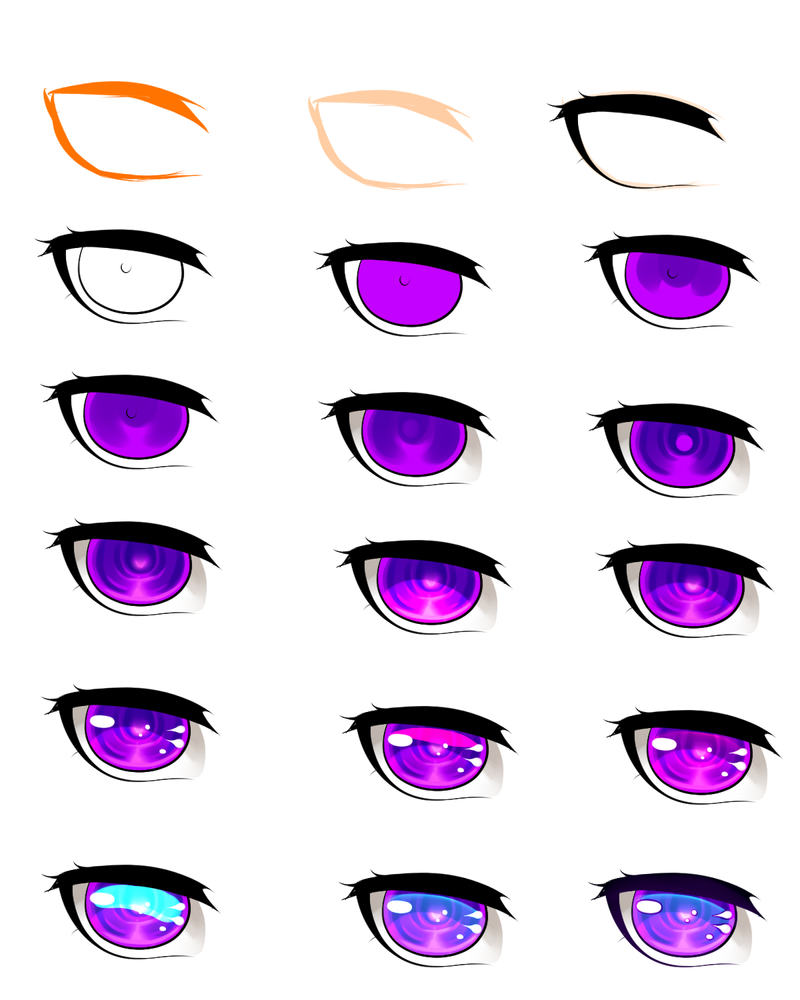 Chibi/anime eye tutorial by Saige199 on DeviantArt