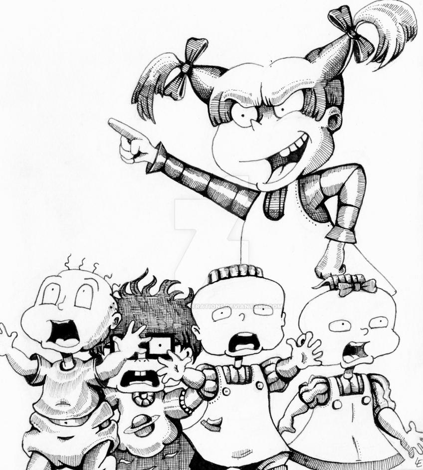 Rugrats by EllisonIllustrations on DeviantArt