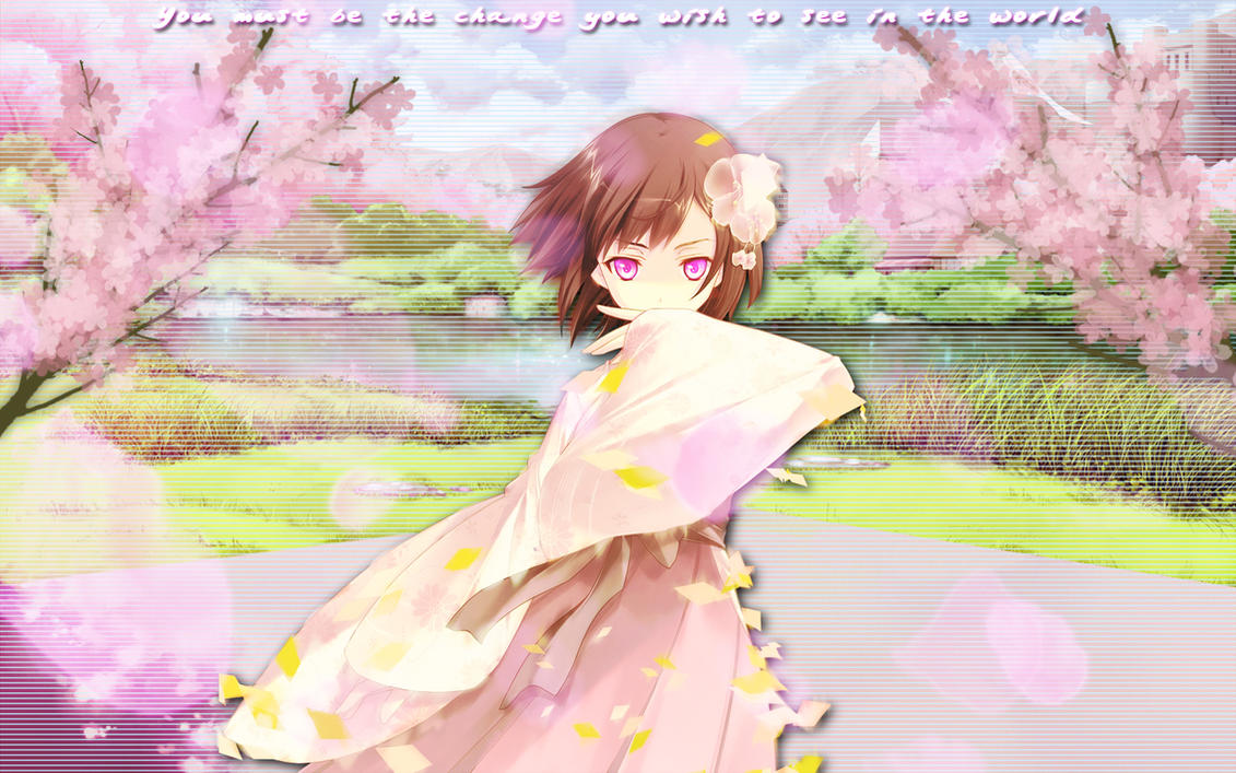 Cherry Blossom Anime Wallpaper by TheOriginalFullMetal on ...