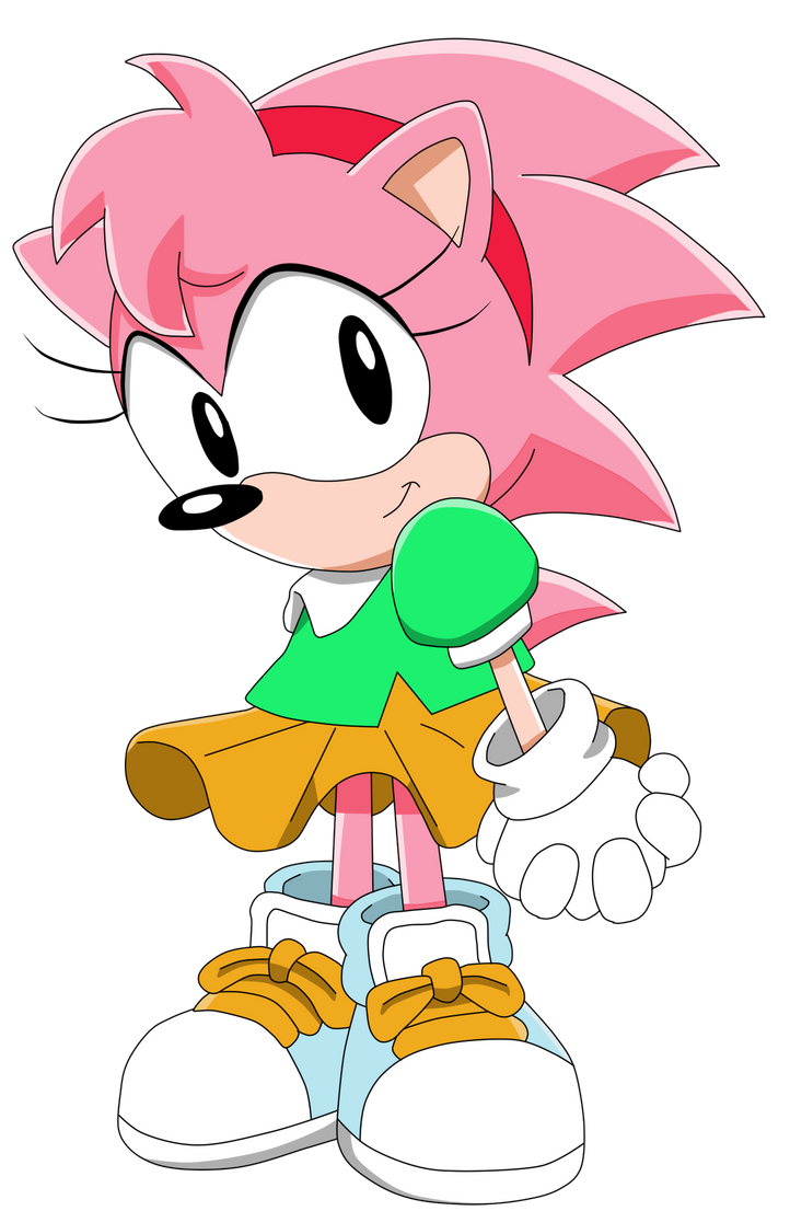 Classic Amy Rose Sonic