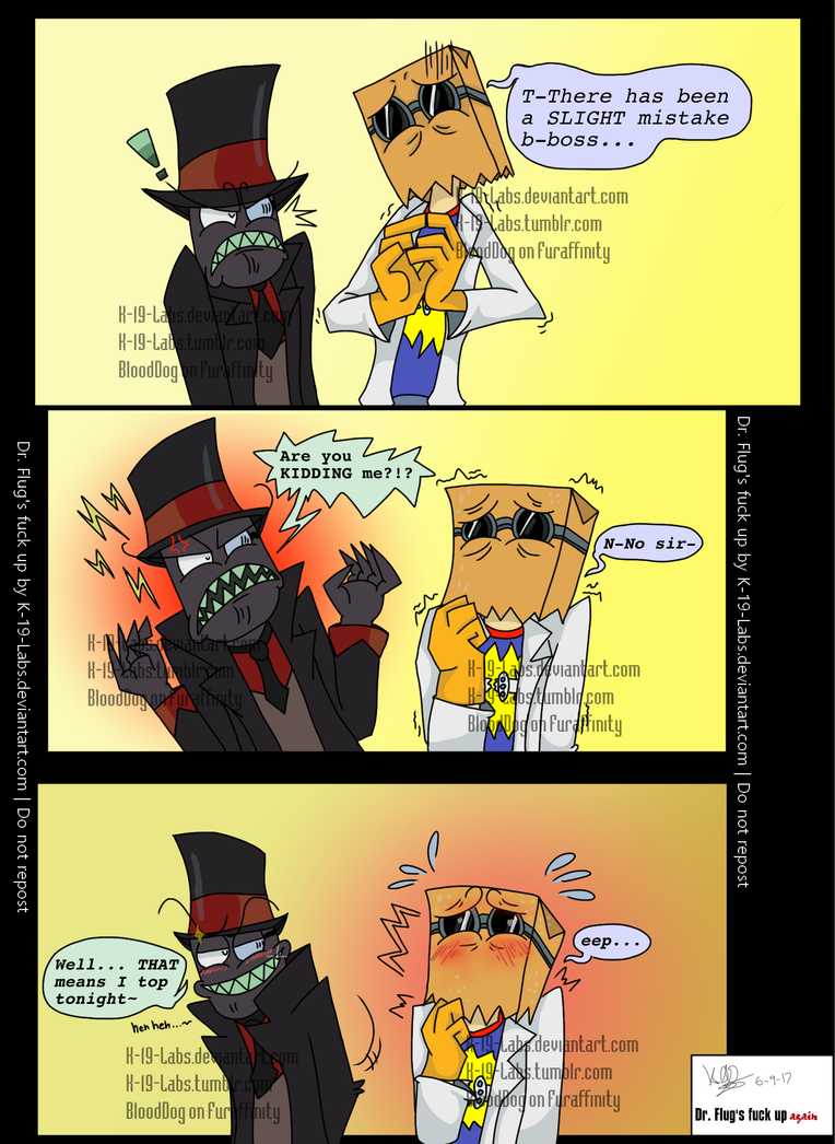 Villainous Dr Flug X Black Hat Comic By K 19 Labs On DeviantArt