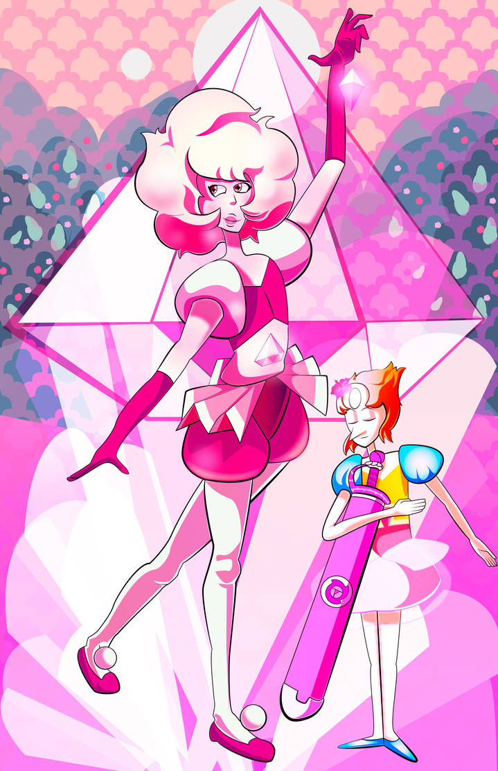 *Spoiler Alert for those who aren't caught up yet on Steven Universe! * Wow! O..M..G... I know it's been said a million times over but OMG! I did NOT see that coming at all! Rose Quartz is Pink Dia...