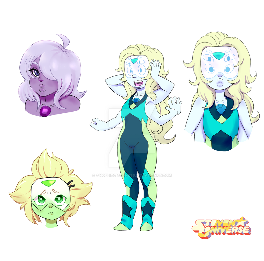 Amethyst and Peridot Fusion by AngeliccMadness on DeviantArt