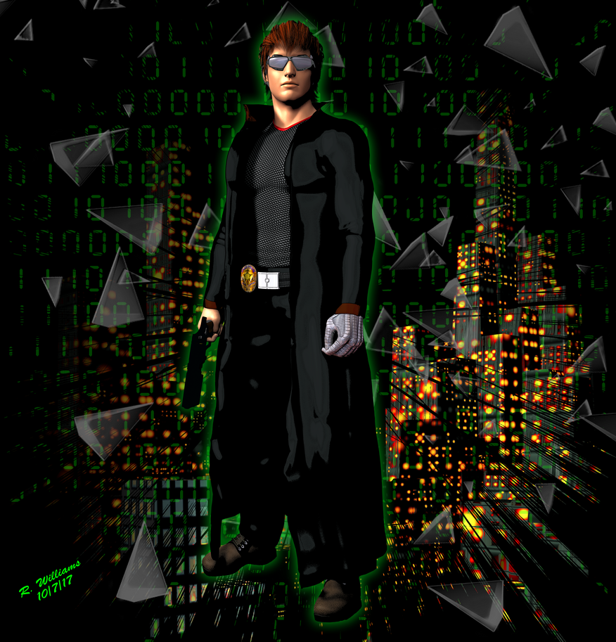 Cyberpunk Detective by tkdrobert