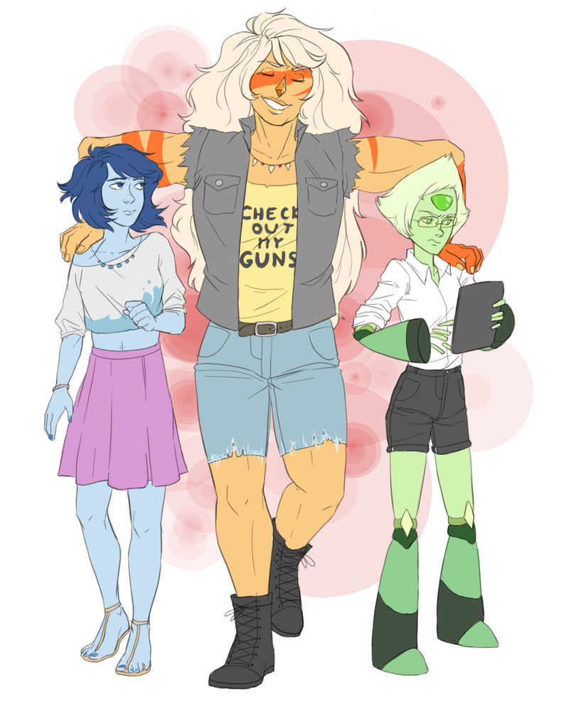 Last of the SU stuff for now (though, if you'd like me to draw more, feel free to send me a request - preferably on tumblr ) I love making up outfits for them Please consider commissioning me or ma...