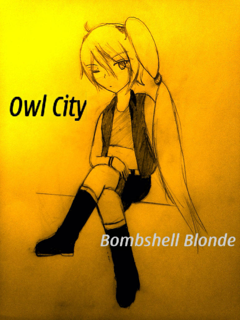 owl city bombshell blonde feat chara akita neru by unitinfinity d627bhv