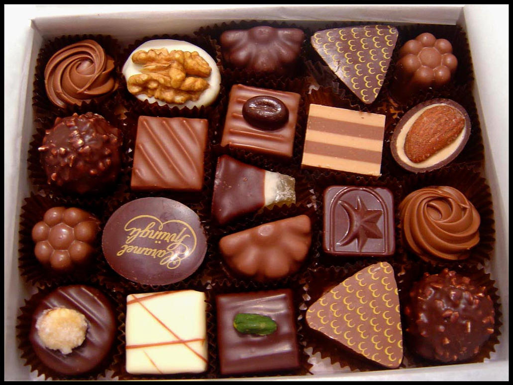 ~{ Life is like a box of chocolates -- you never know what 
