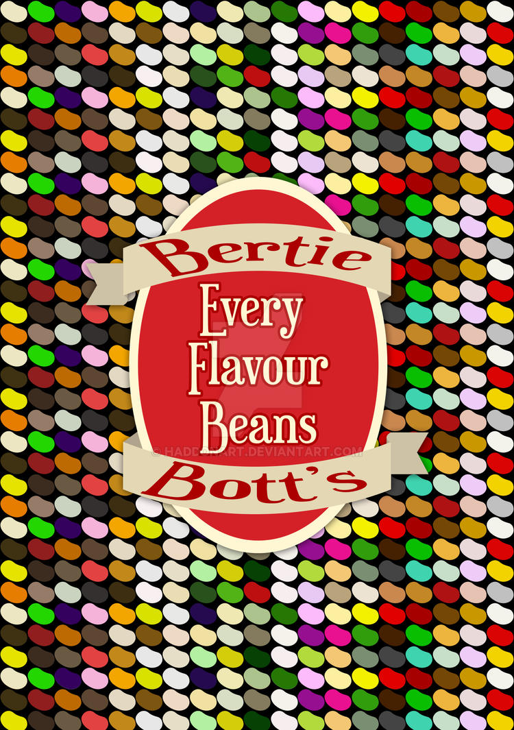 Bertie Bott's Every Flavour Beans by HaddonArt on DeviantArt